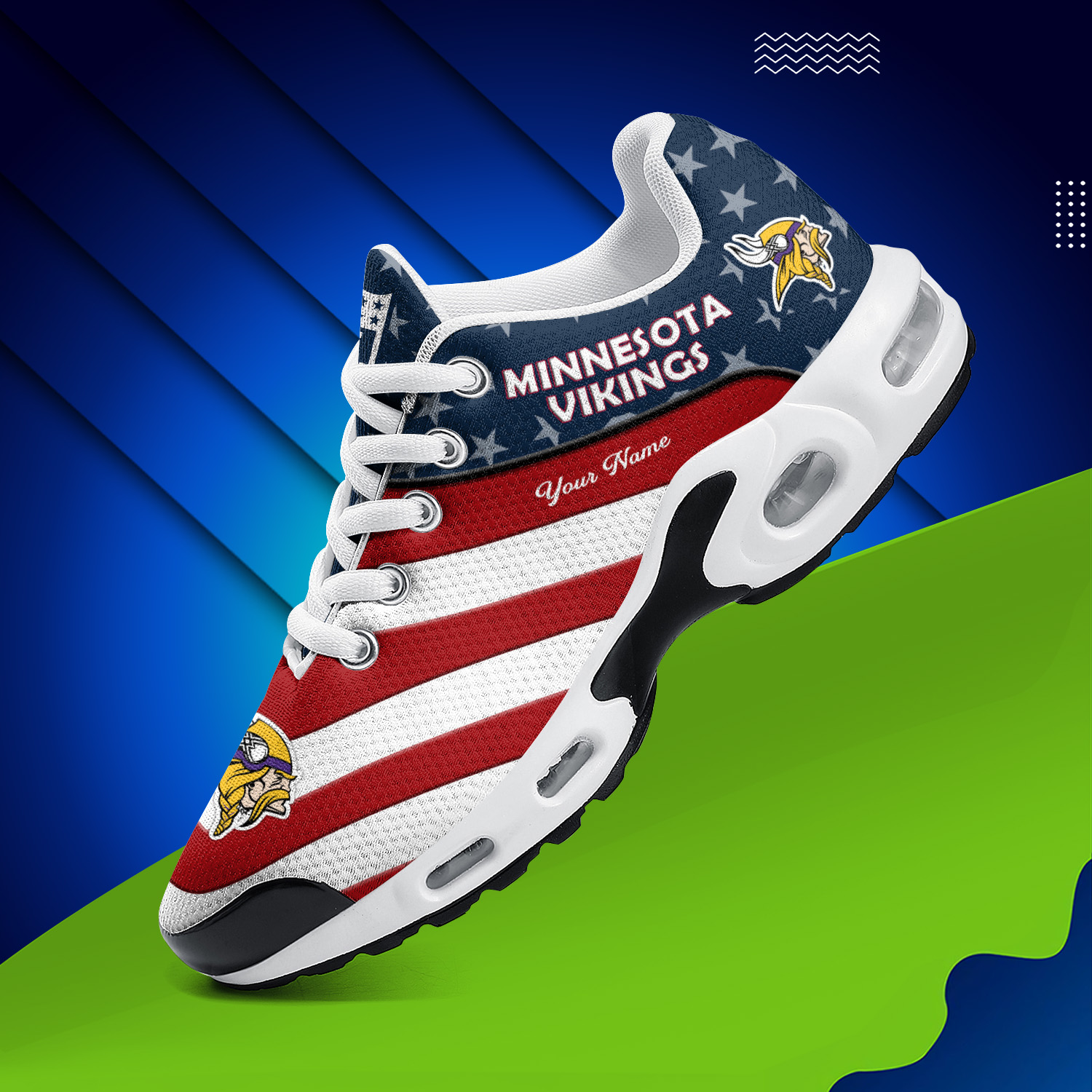 Minnesota Vikings TN Schuhe Sneakers für Männer und Frauen