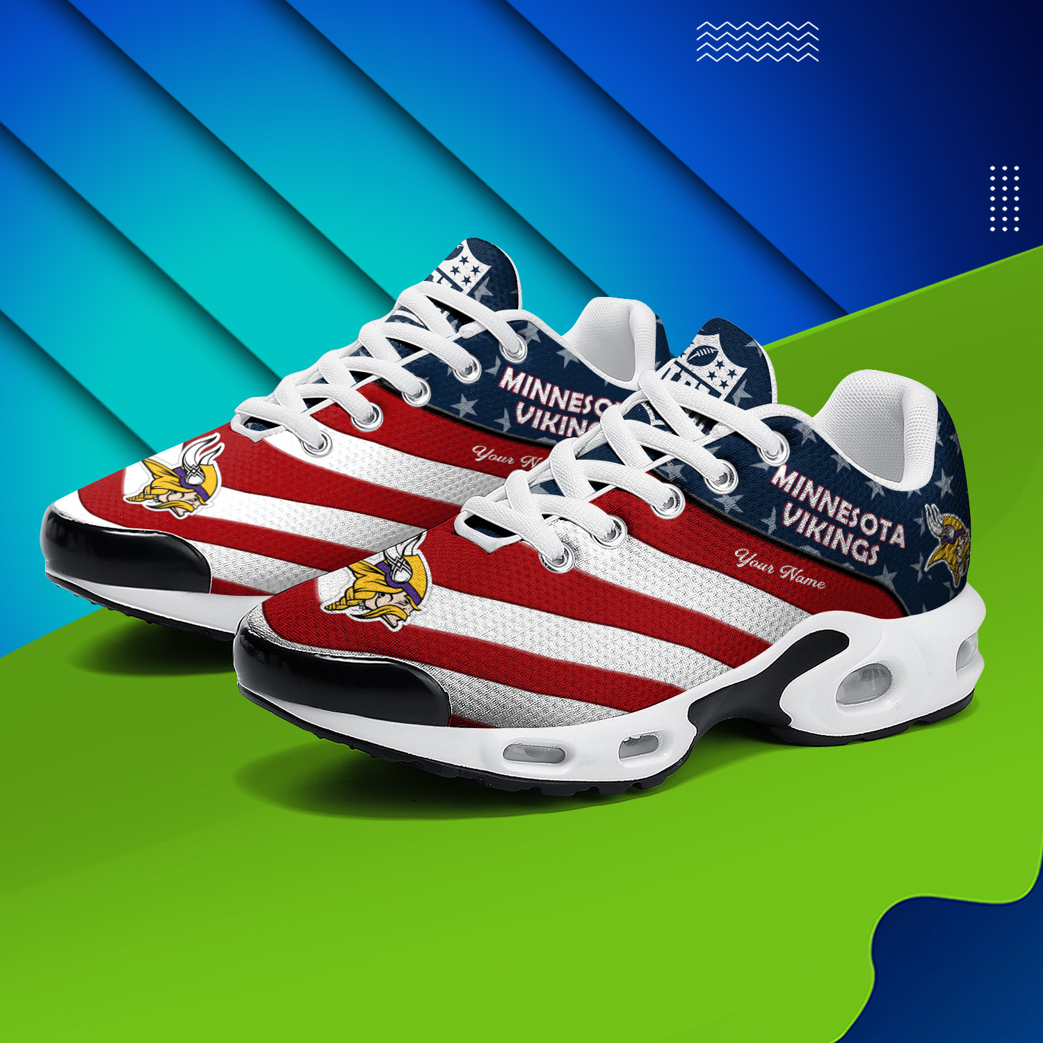 Minnesota Vikings TN Schuhe Sneakers für Männer und Frauen