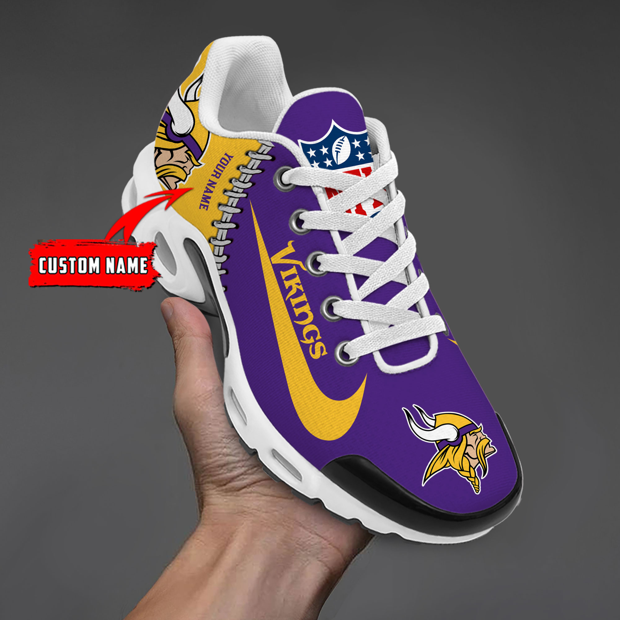 Minnesota Vikings TN Schuhe Sneakers für Männer und Frauen