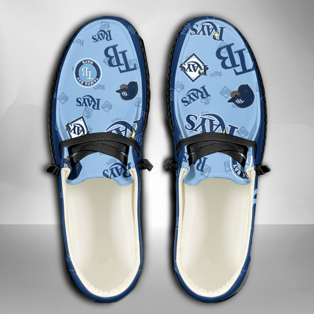 MLB Tampa Bay Rays H-D Shoes Wally Herren-Schnür-Loafer für Männer und Frauen