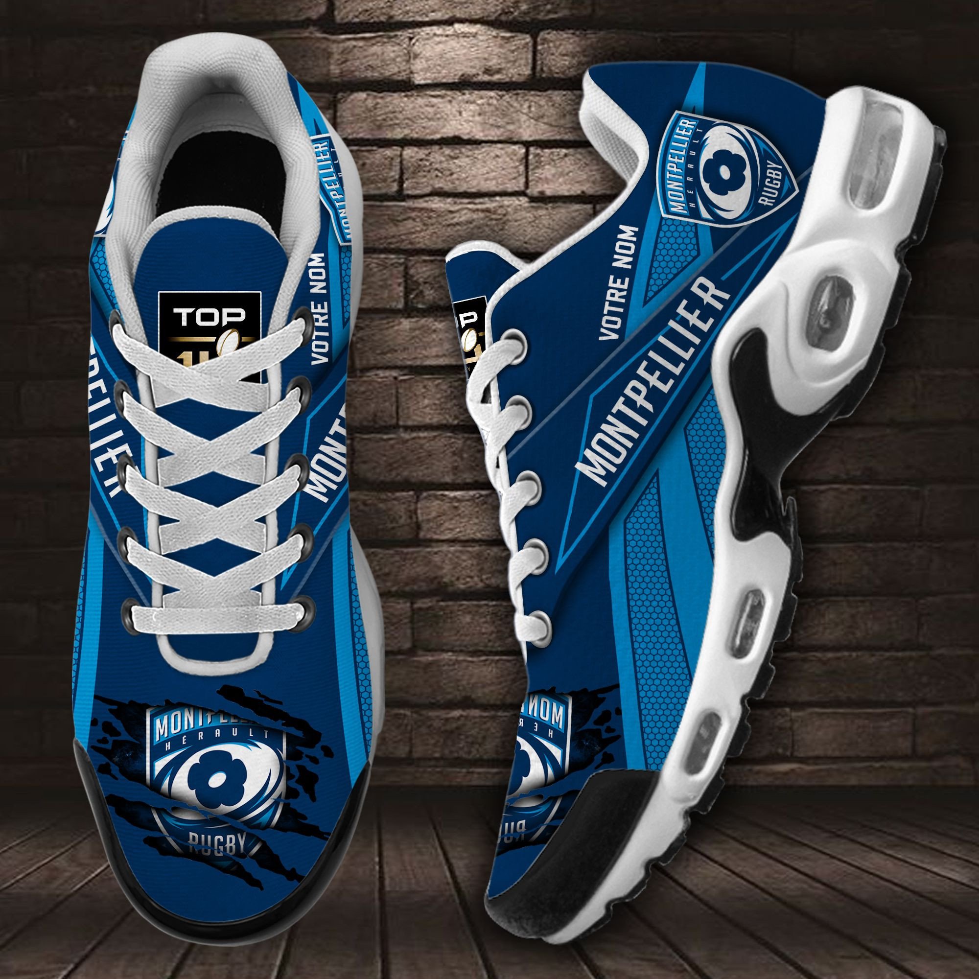 Montpellier Herault Rugby TN Schuhe Turnschuhe für Männer und Frauen