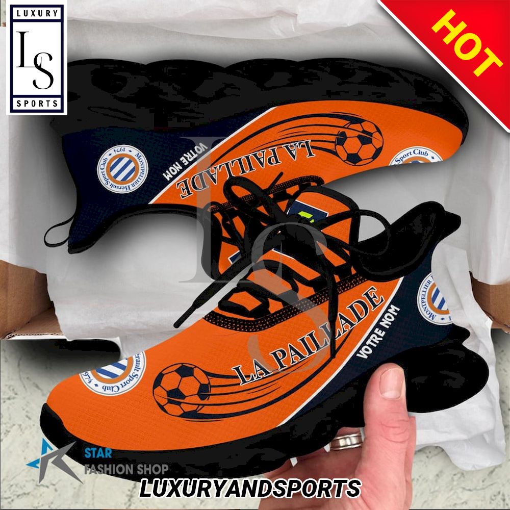Montpellier HSC Ligue 2 Benutzerdefinierter Name MAX SCHUHE