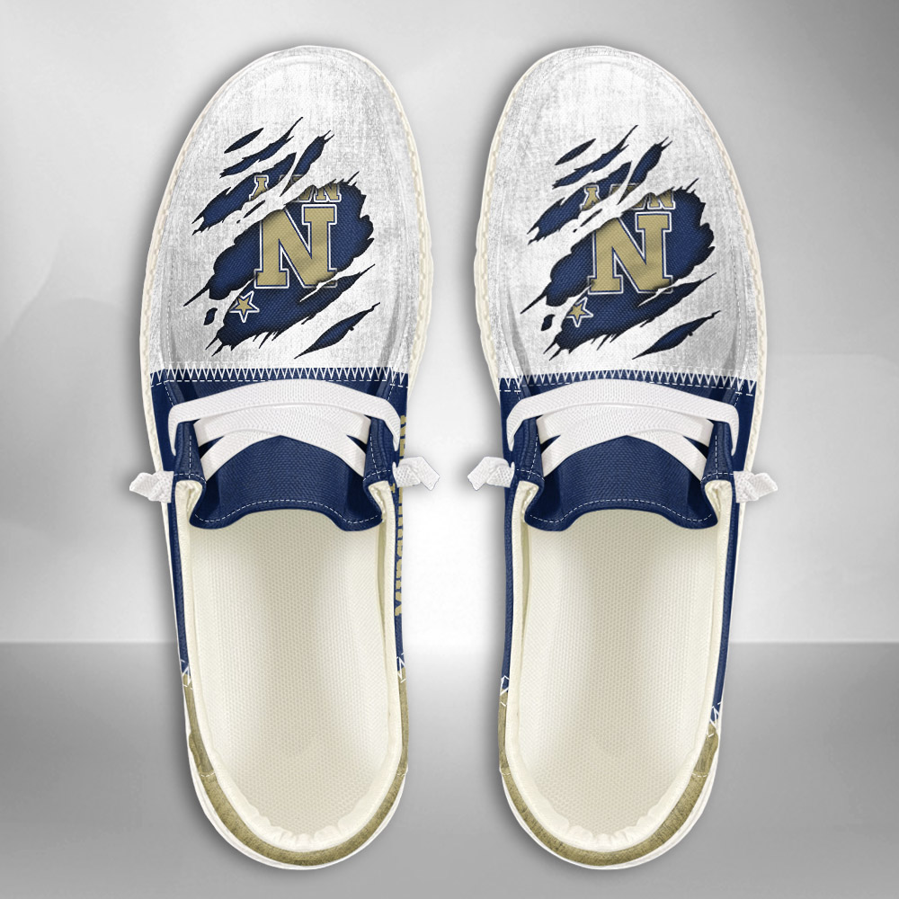 Navy Midshipmen H-D Shoes Wally Herren-Slipper zum Schnüren für Männer und Frauen