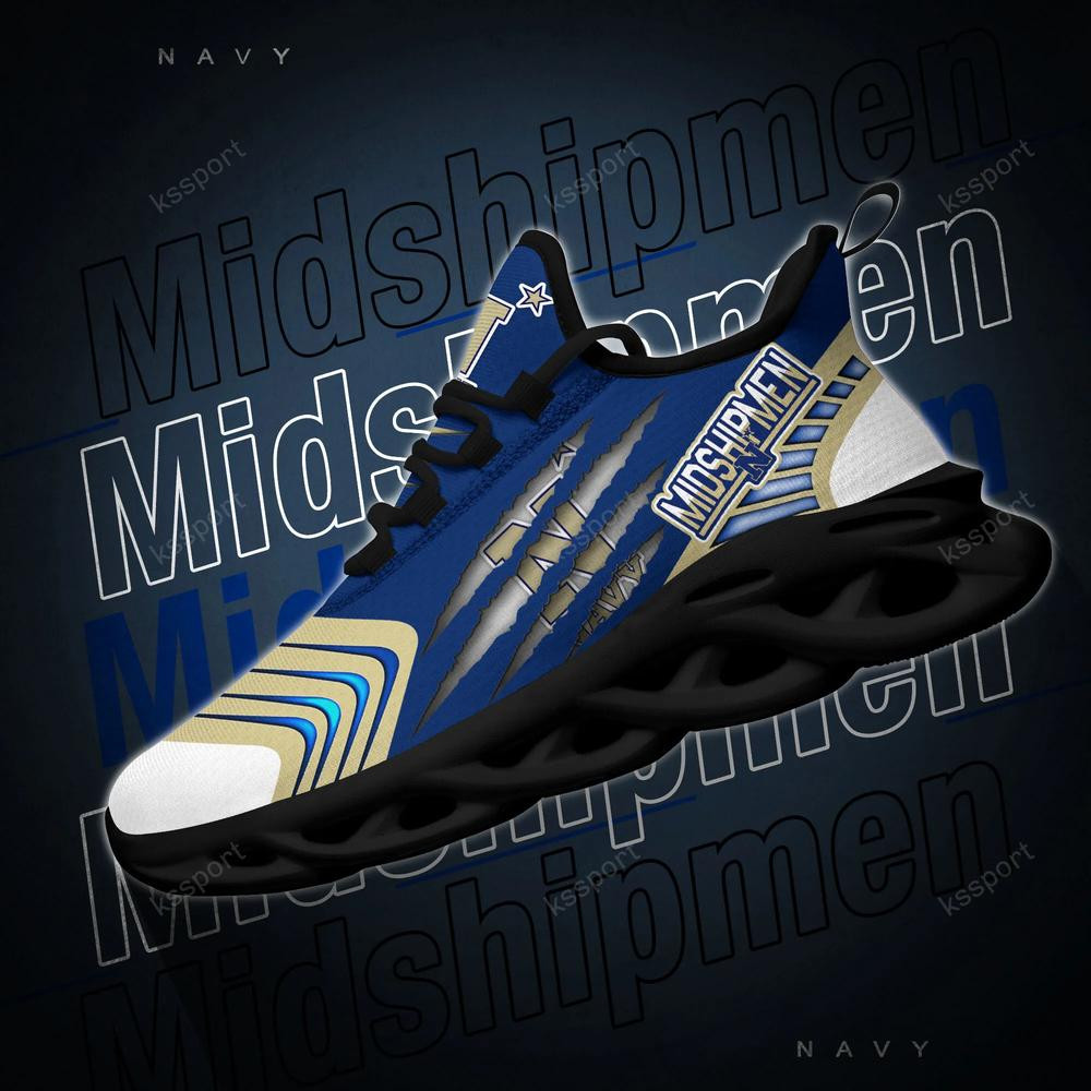 Navy Midshipmen Max Soul Sneakers Chunky