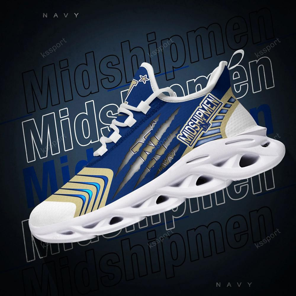 Navy Midshipmen Max Soul Sneakers Chunky