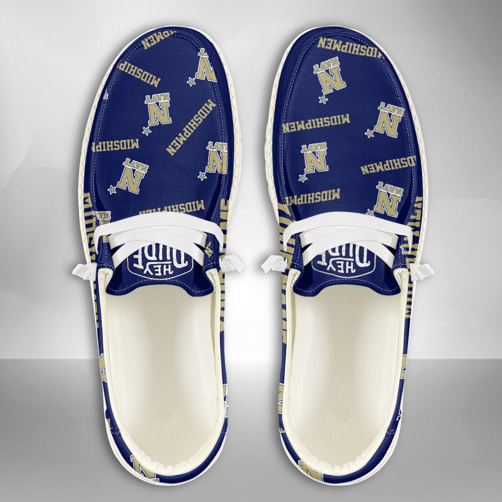 Navy Midshipmen personalisierte H-D-Sportschuhe – individuelles Namensdesign