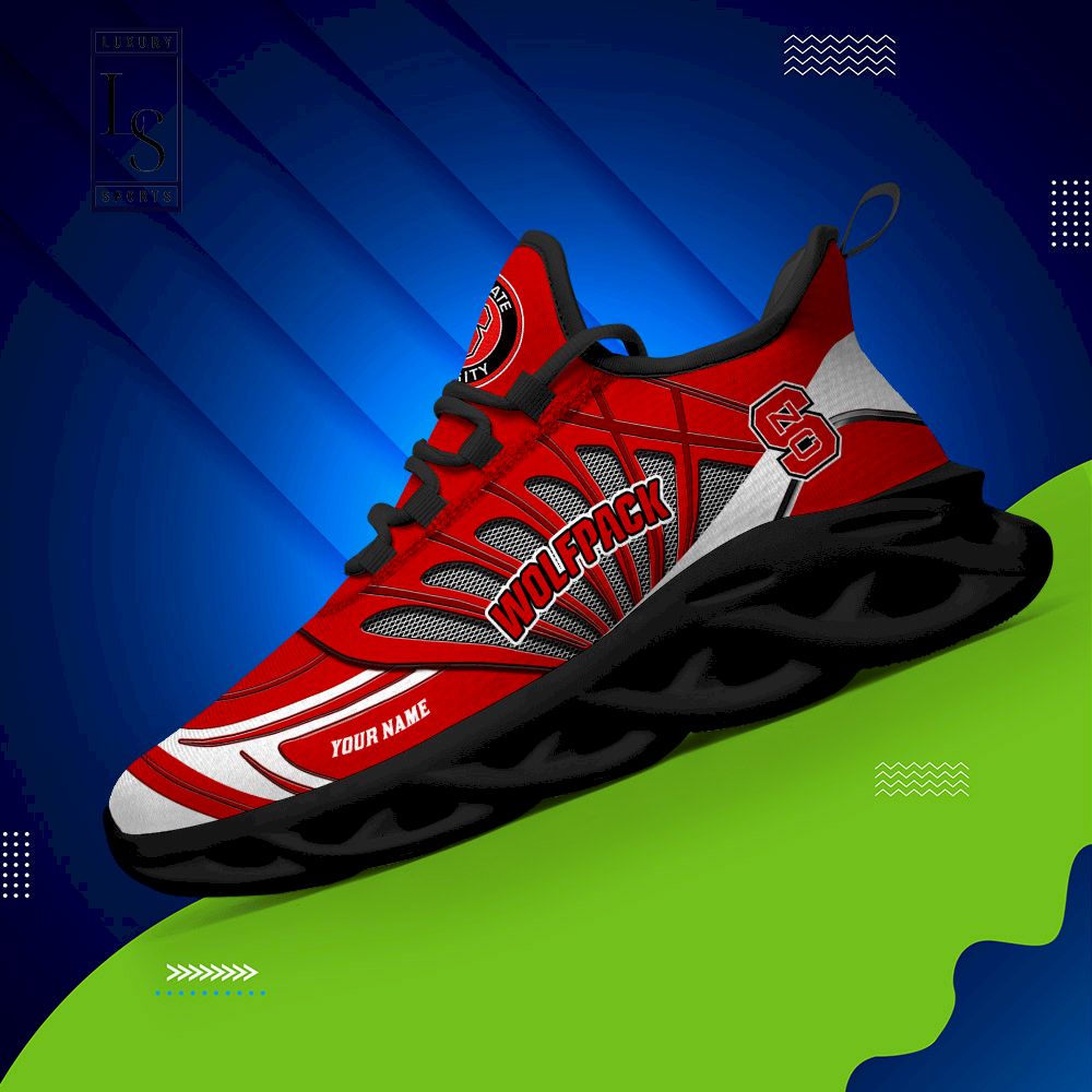 NC State Wolfpack Individueller Name MAX SHOES