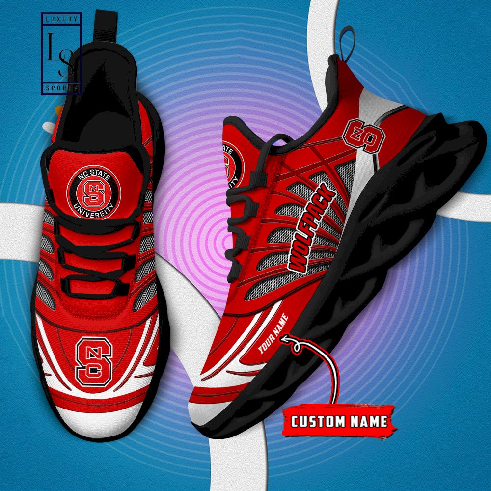 NC State Wolfpack Individueller Name MAX SHOES