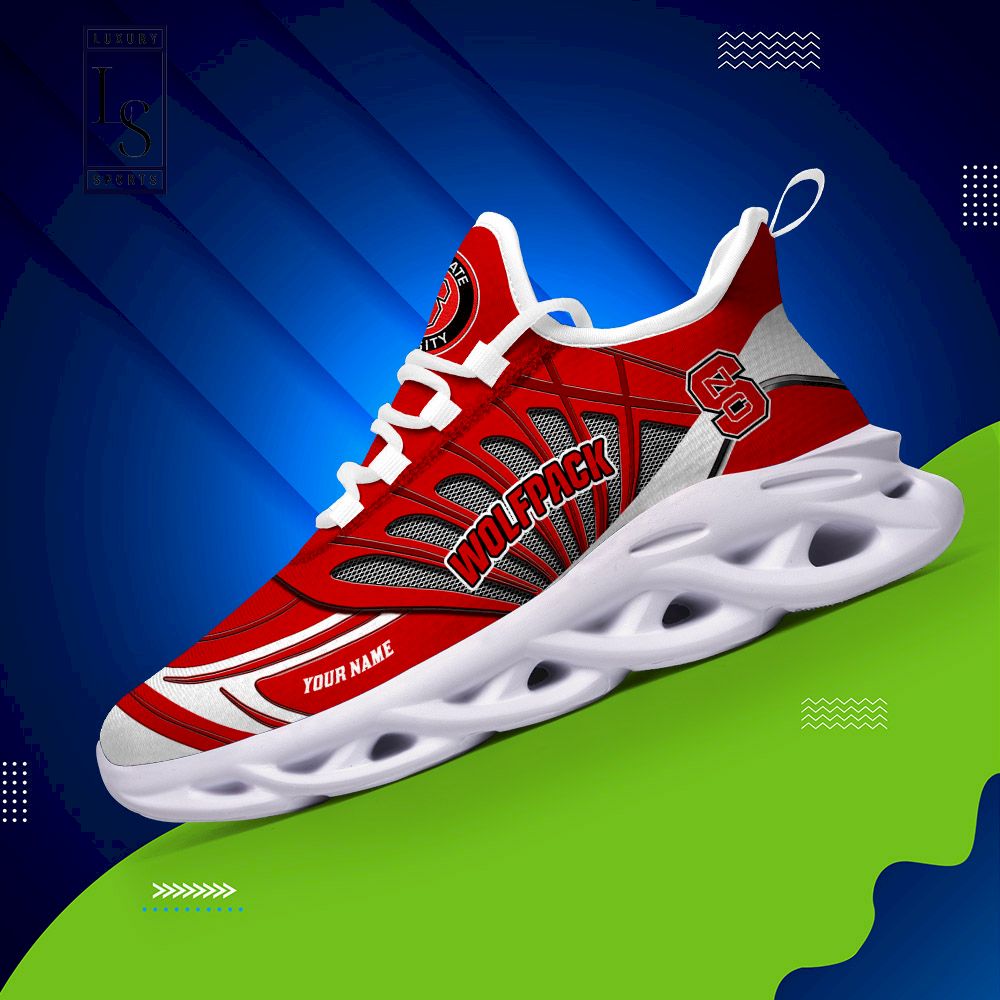 NC State Wolfpack Individueller Name MAX SHOES