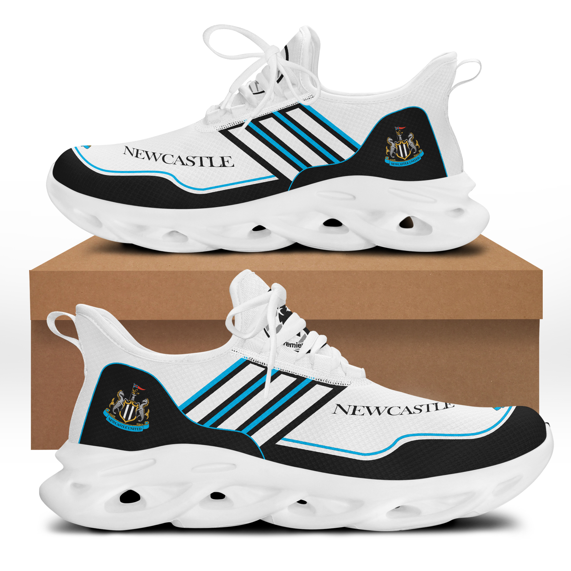 Neue personalisierte Fußballmannschafts-Sneaker