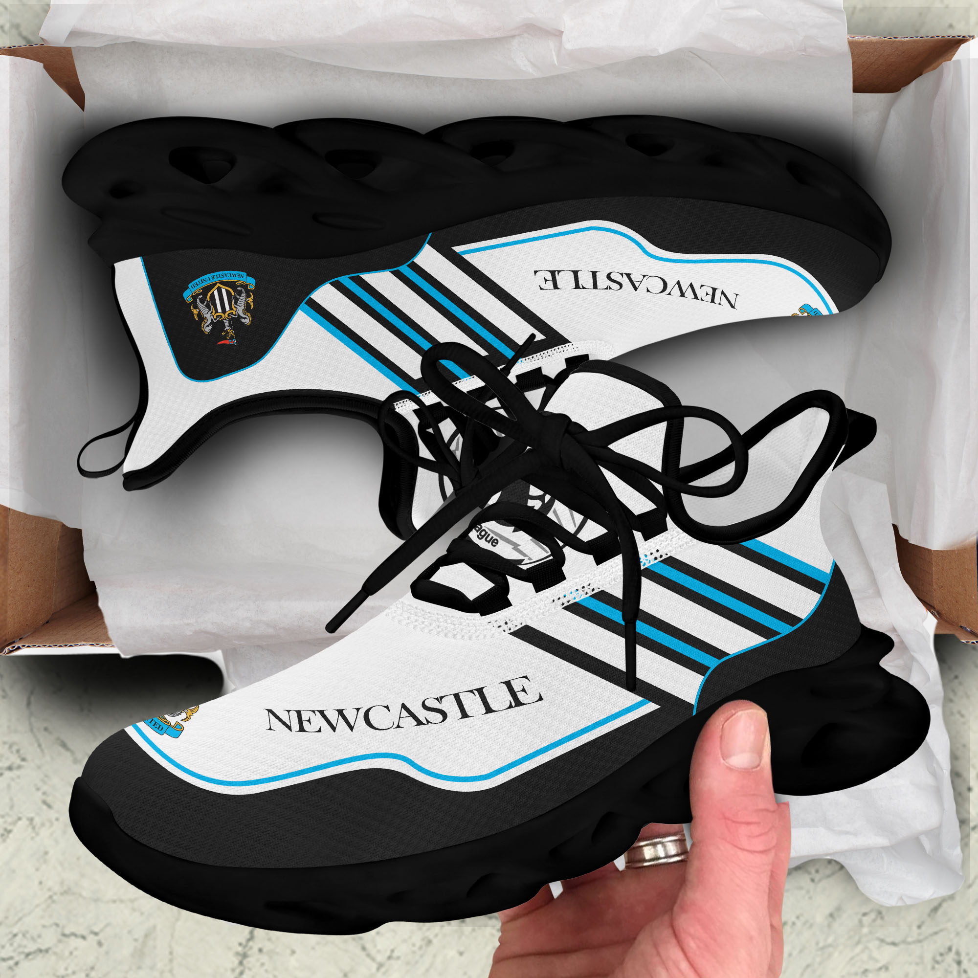 Neue personalisierte Fußballmannschafts-Sneaker