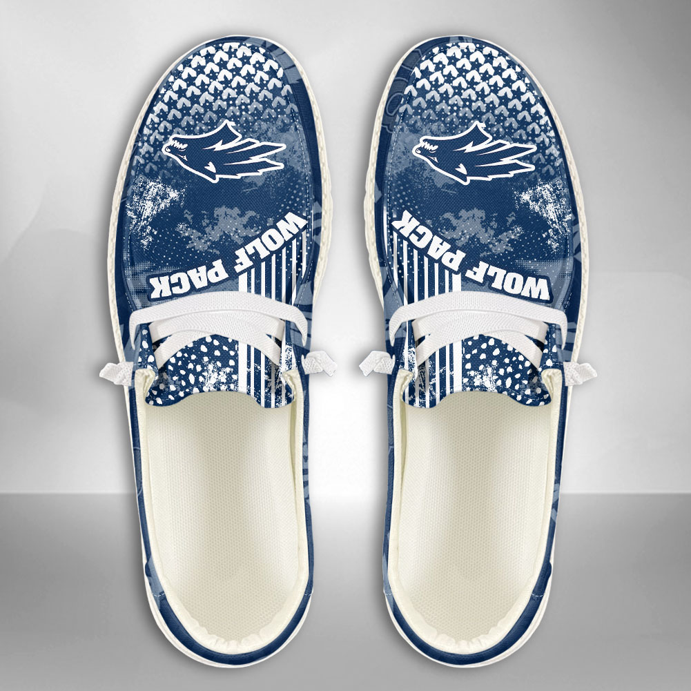 Nevada Wolf Pack personalisierte H-D Sportschuhe – individuelles Namensdesign