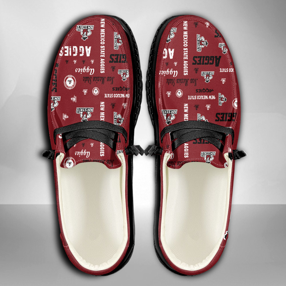 New Mexico State Aggies H-D Shoes Wally Herren-Schnürhalbschuhe für Damen und Herren