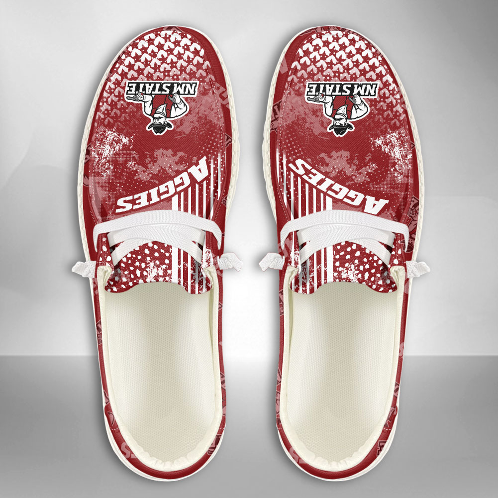 New Mexico State Aggies H-D Shoes Wally Herren-Schnürhalbschuhe für Damen und Herren