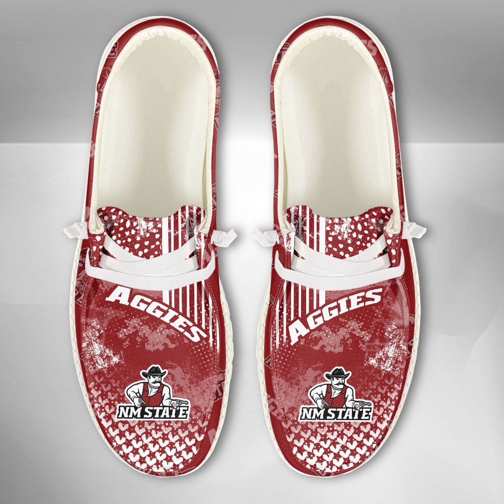New Mexico State Aggies H-D Shoes Wally Herren-Schnürhalbschuhe für Damen und Herren