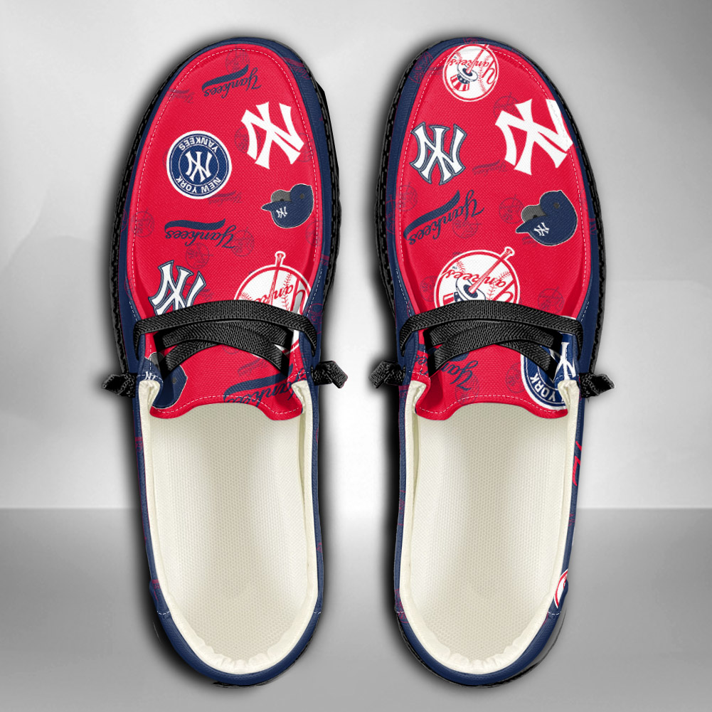 New York Yankees personalisierte H-D-Sportschuhe – individuelles Namensdesign