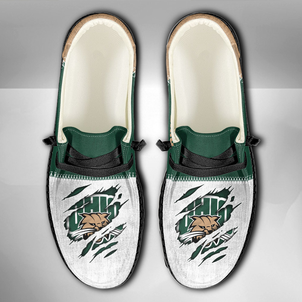 Ohio Bobcats H-D Shoes Wally Herren-Schnürhalbschuhe für Damen und Herren
