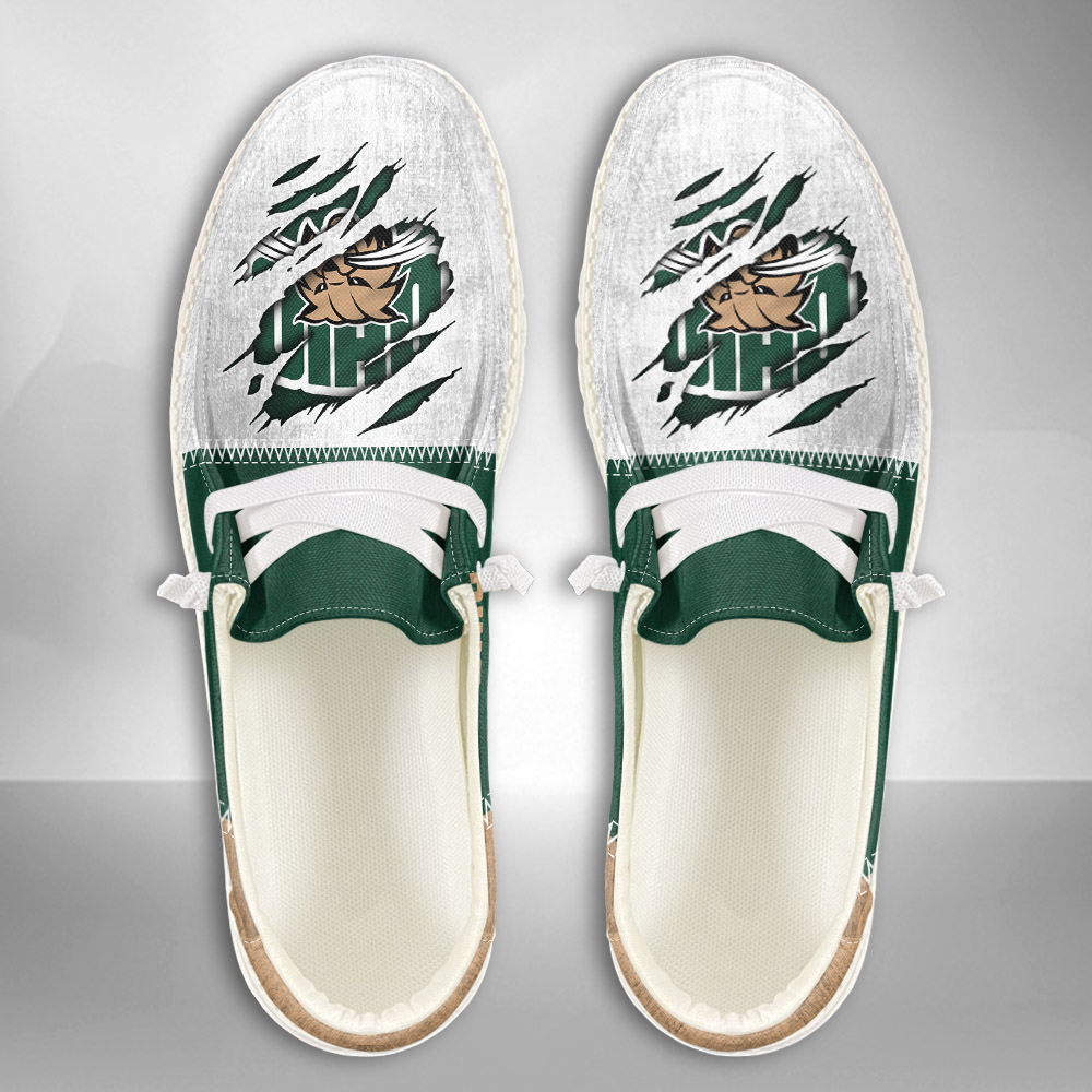 Ohio Bobcats H-D Shoes Wally Herren-Schnürhalbschuhe für Damen und Herren