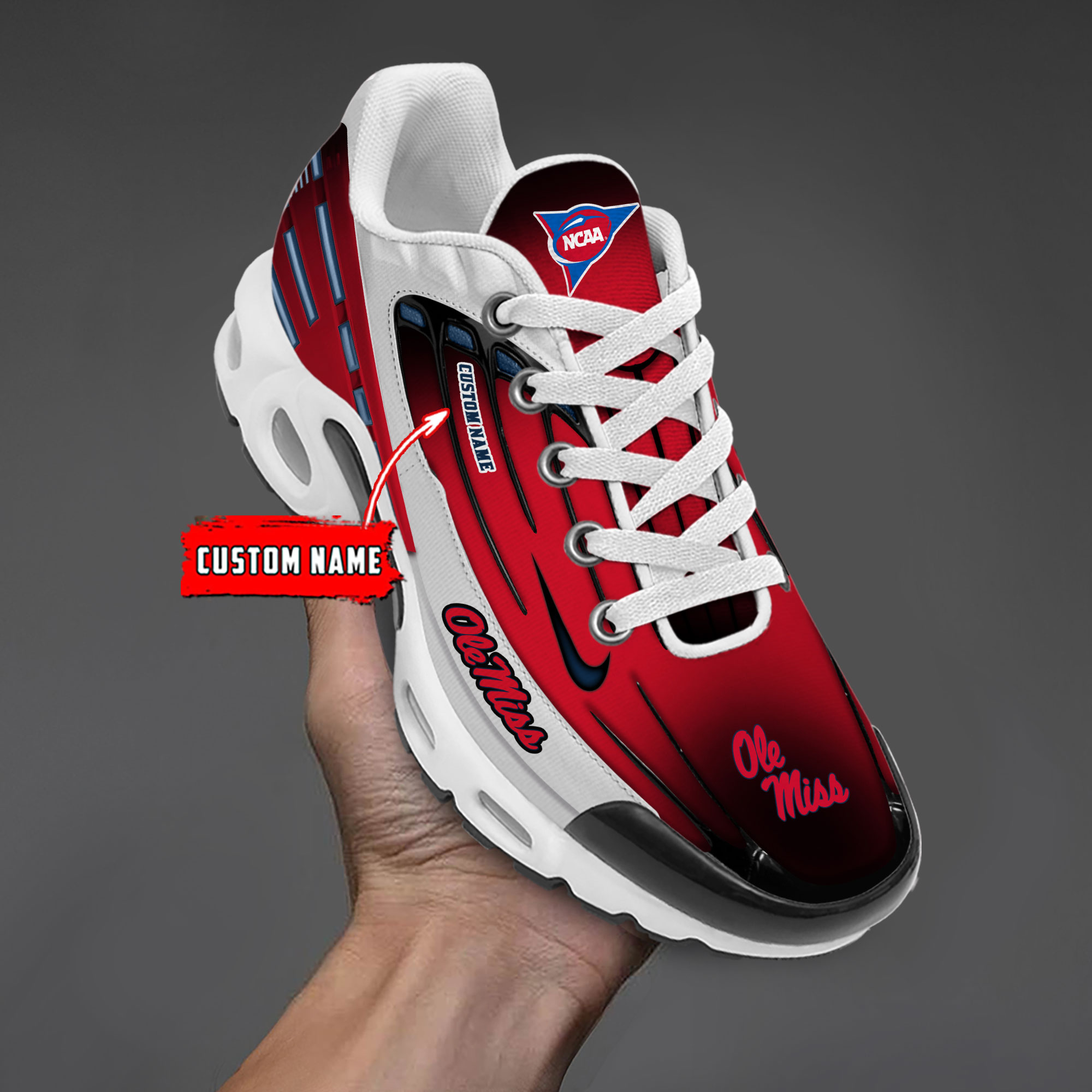 Ole Miss Rebels TN Schuhe Sneakers für Männer und Frauen