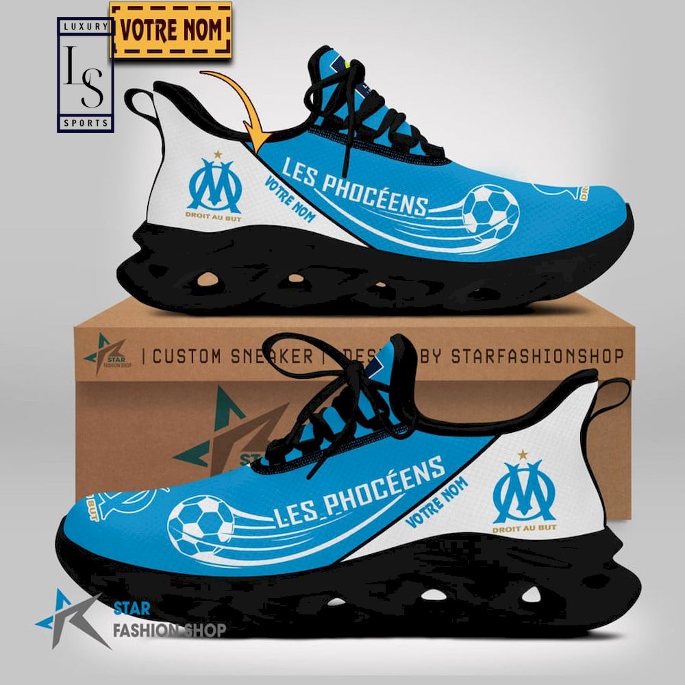 Olympique de Marseille Ligue 1 Individueller Name MAX SHOES