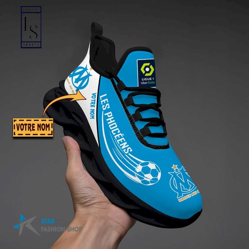 Olympique de Marseille Ligue 1 Individueller Name MAX SHOES