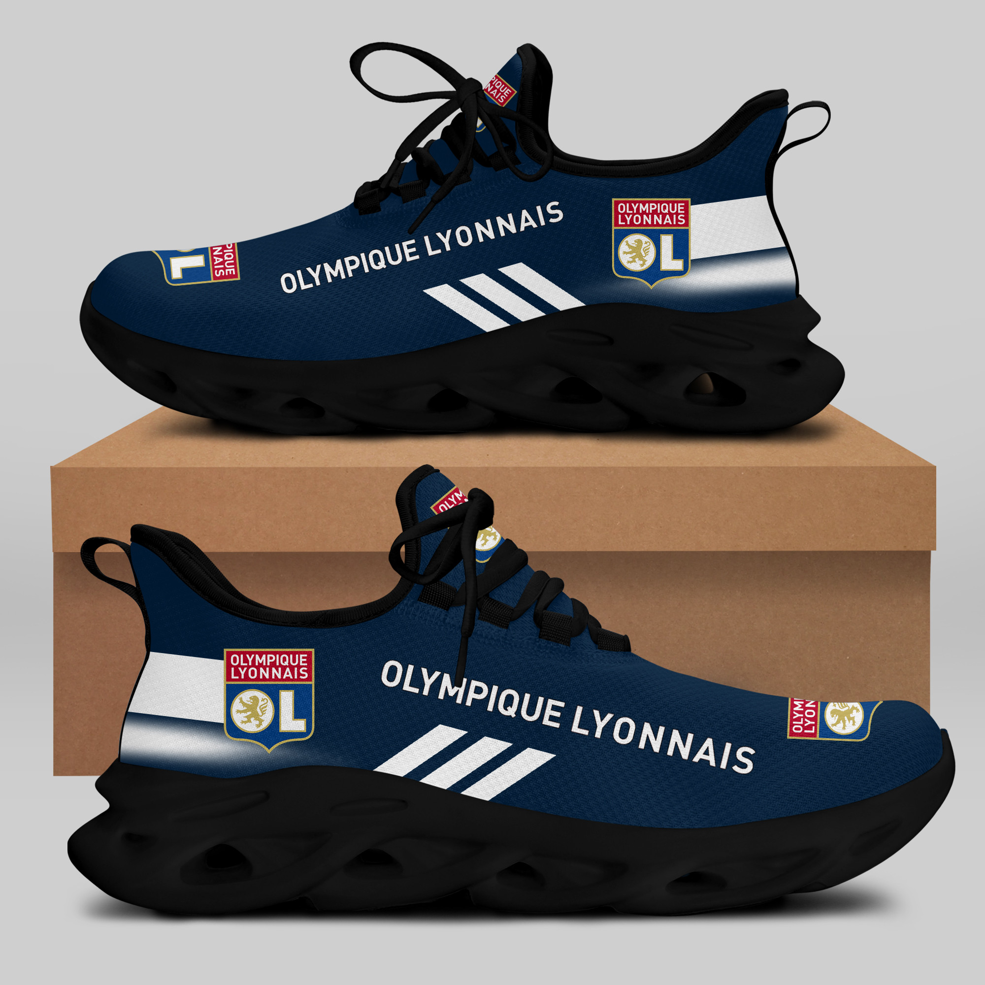 Olympique Lyonnais Sneakers Laufschuhe Ver 9