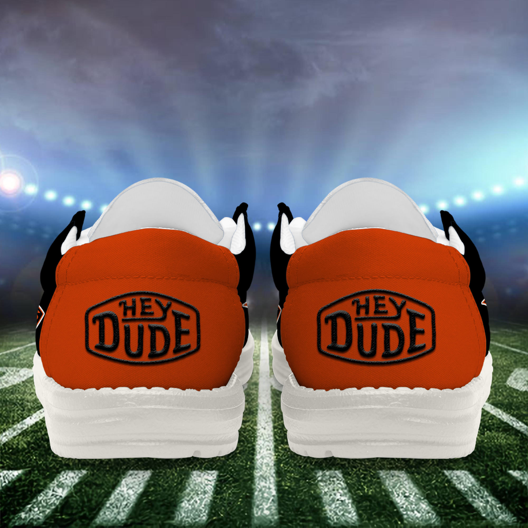 Oregon State Beavers personalisierte Hey Dude Sportschuhe – individuelles Namensdesign, perfektes Geschenk für Fans
