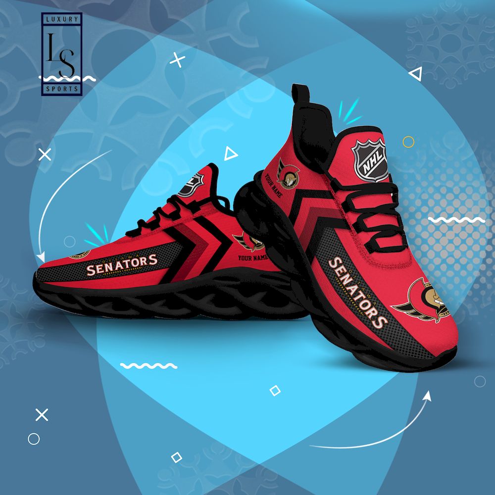 Ottawa Senators NHL personalisierte Max-Schuhe