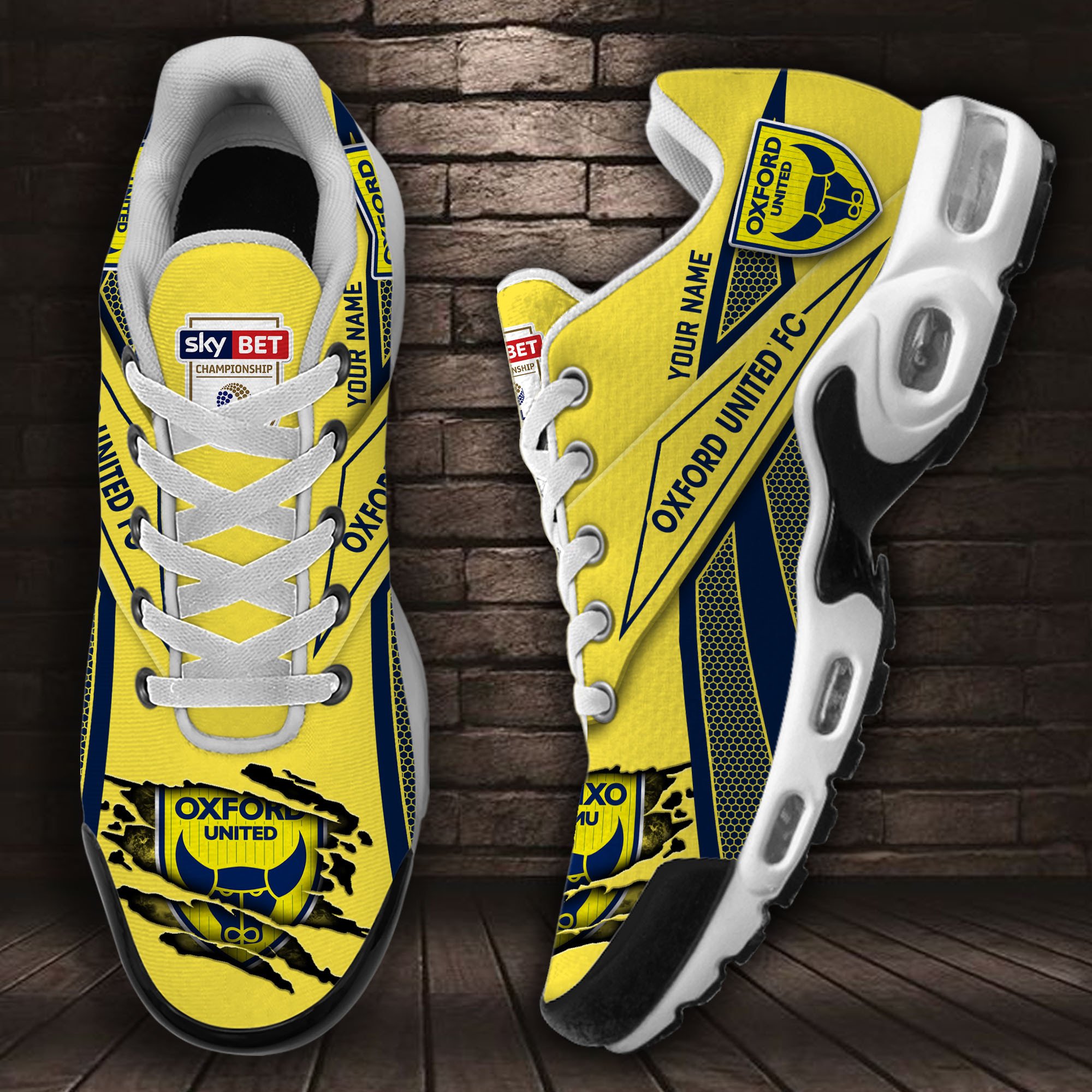 Oxford United F.C TN Schuhe Sneakers für Männer und Frauen