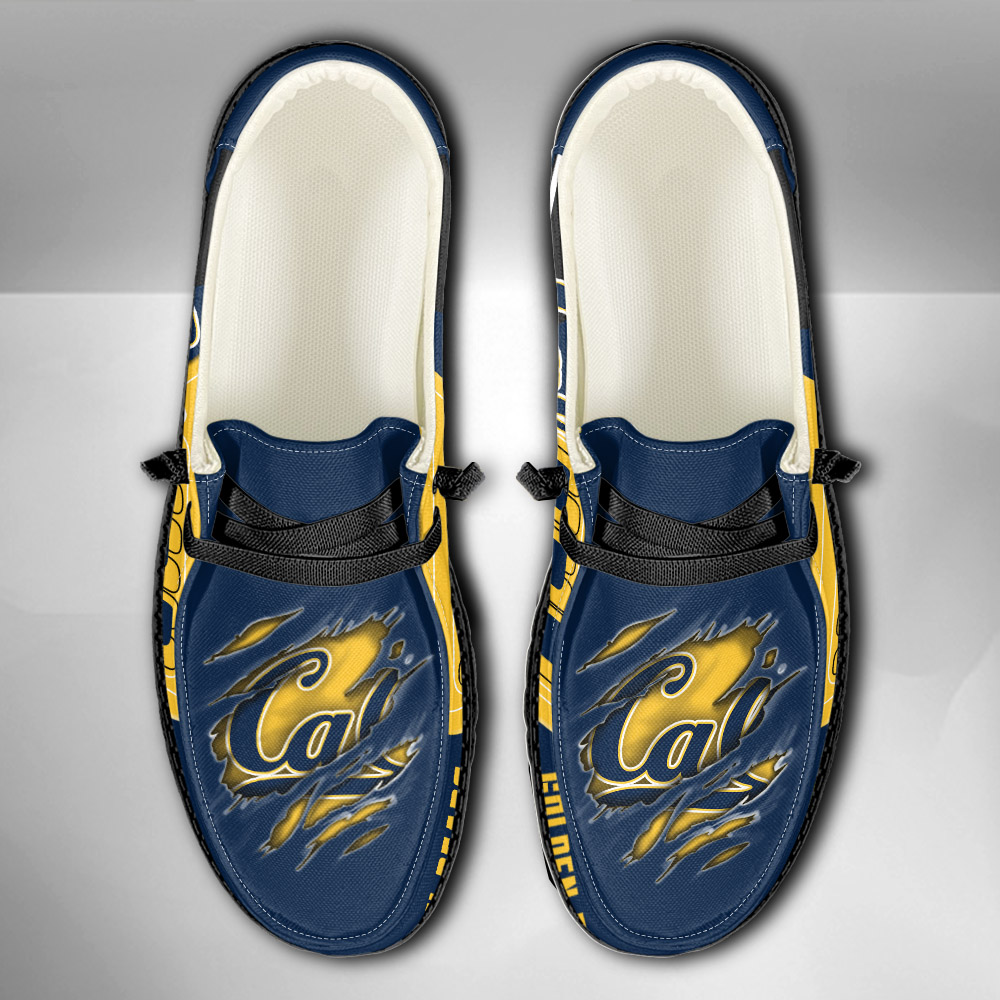Personalisierte H-D-Sportschuhe der California Golden Bears – individuelles Namensdesign