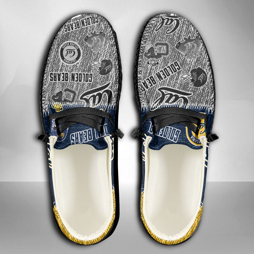 Personalisierte H-D-Sportschuhe der California Golden Bears – individuelles Namensdesign
