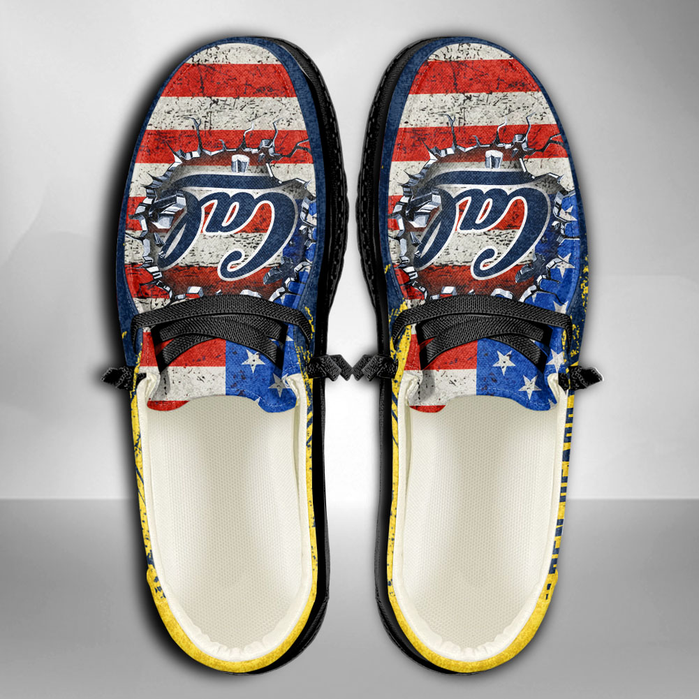 Personalisierte H-D-Sportschuhe der California Golden Bears – individuelles Namensdesign