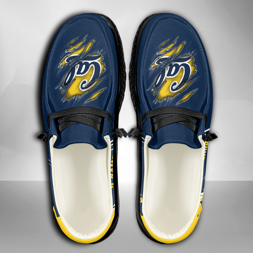 Personalisierte H-D-Sportschuhe der California Golden Bears – individuelles Namensdesign