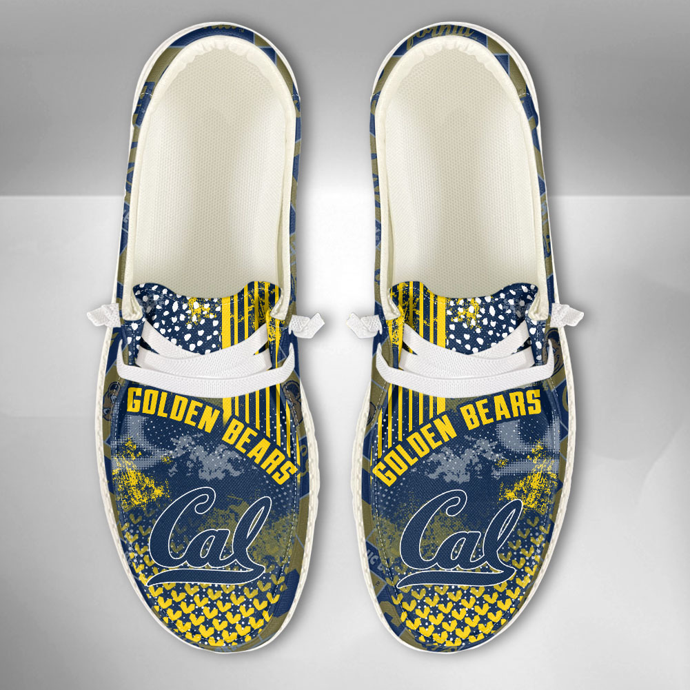 Personalisierte H-D-Sportschuhe der California Golden Bears – individuelles Namensdesign