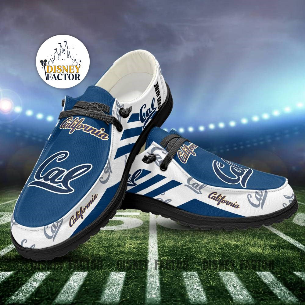 Personalisierte H-D-Sportschuhe der California Golden Bears – individuelles Namensdesign