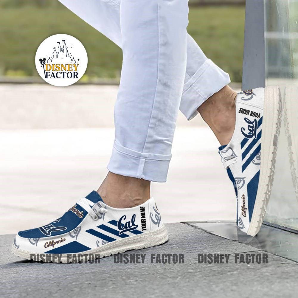 Personalisierte H-D-Sportschuhe der California Golden Bears – individuelles Namensdesign