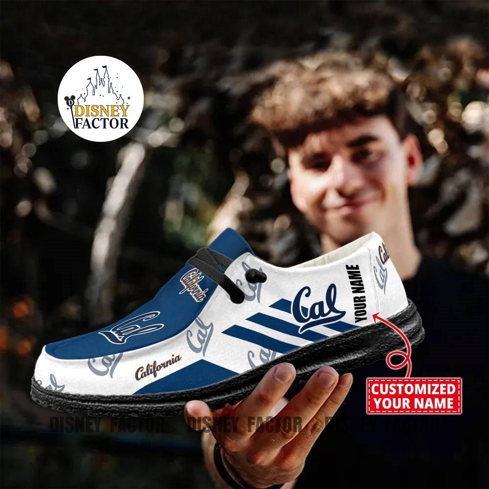 Personalisierte H-D-Sportschuhe der California Golden Bears – individuelles Namensdesign