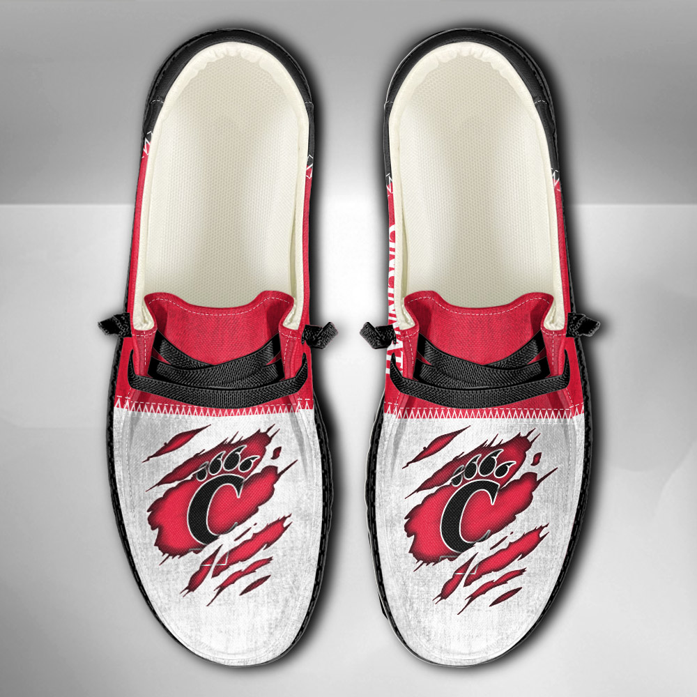 Personalisierte H-D-Sportschuhe der Cincinnati Bearcats – individuelles Namensdesign