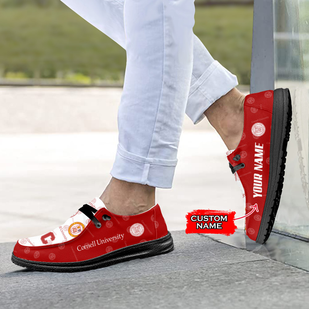 Personalisierte H-D-Sportschuhe der Cornell University – individuelles Namensdesign