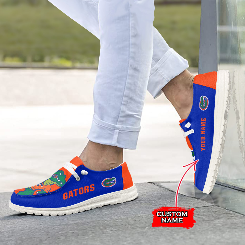 Personalisierte H-D-Sportschuhe der Florida Gators – individuelles Namensdesign