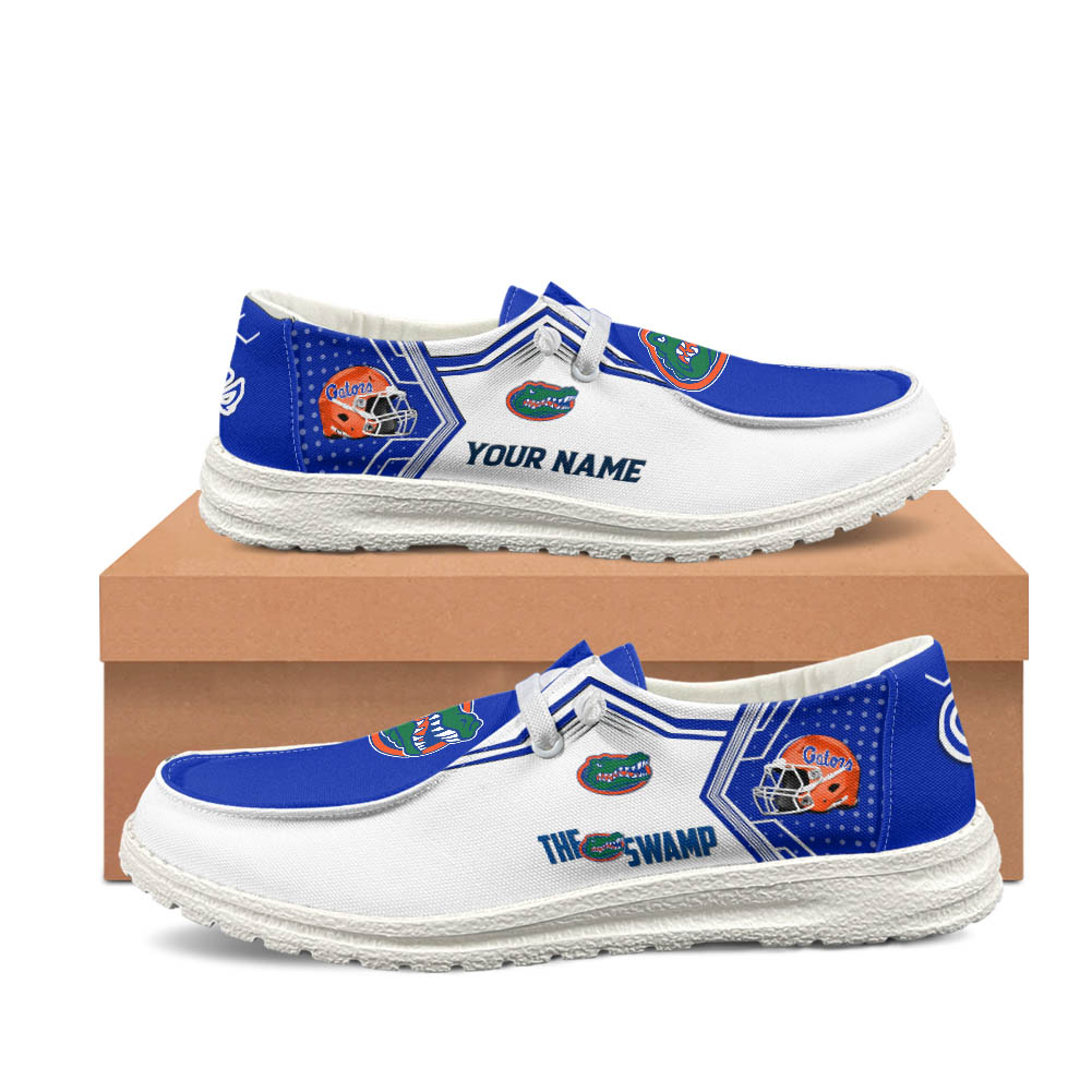 Personalisierte H-D-Sportschuhe der Florida Gators – individuelles Namensdesign