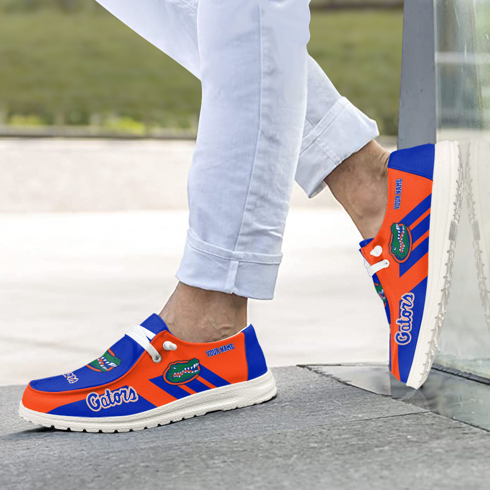 Personalisierte H-D-Sportschuhe der Florida Gators – individuelles Namensdesign