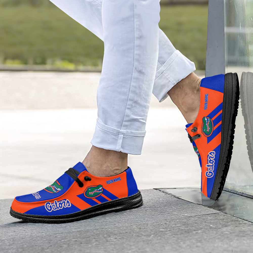 Personalisierte H-D-Sportschuhe der Florida Gators – individuelles Namensdesign