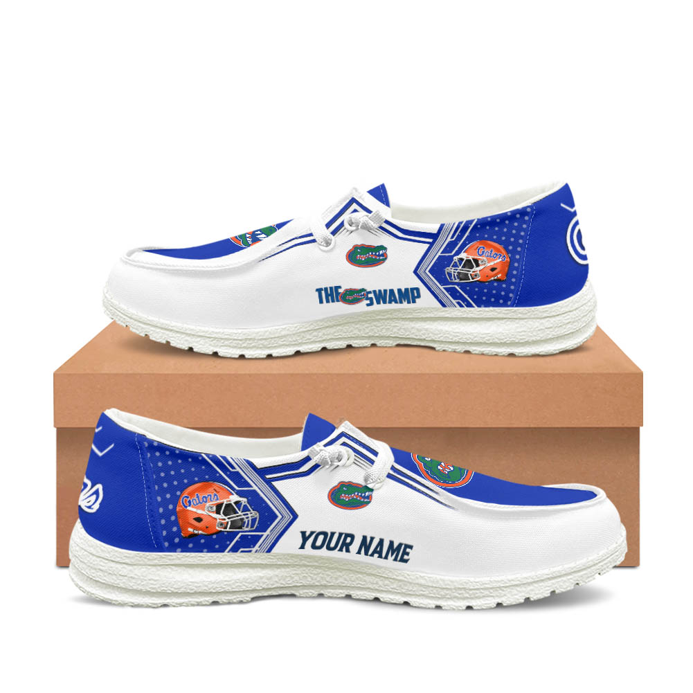 Personalisierte H-D-Sportschuhe der Florida Gators – individuelles Namensdesign