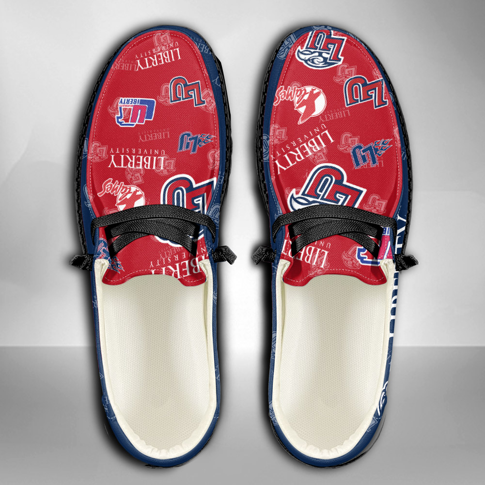 Personalisierte H-D-Sportschuhe der Liberty University – individuelles Namensdesign