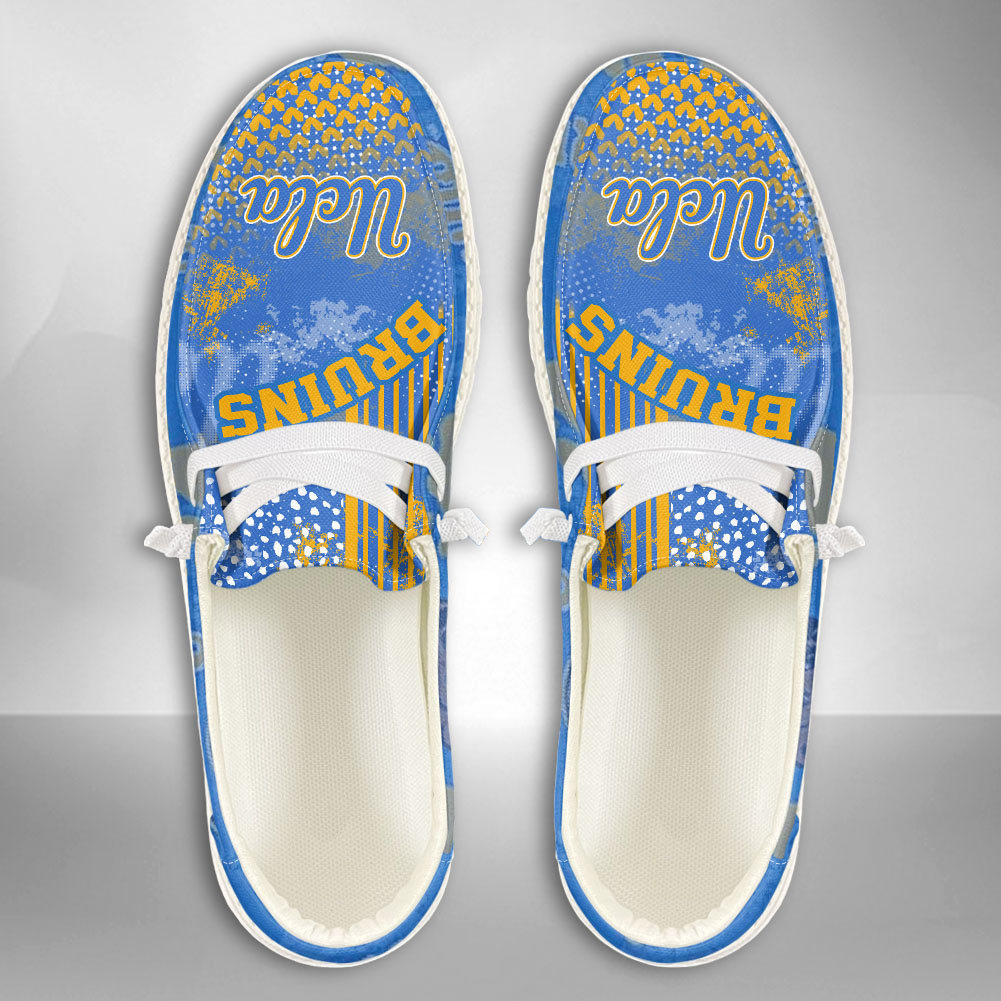 Personalisierte H-D-Sportschuhe der UCLA Bruins – individuelles Namensdesign