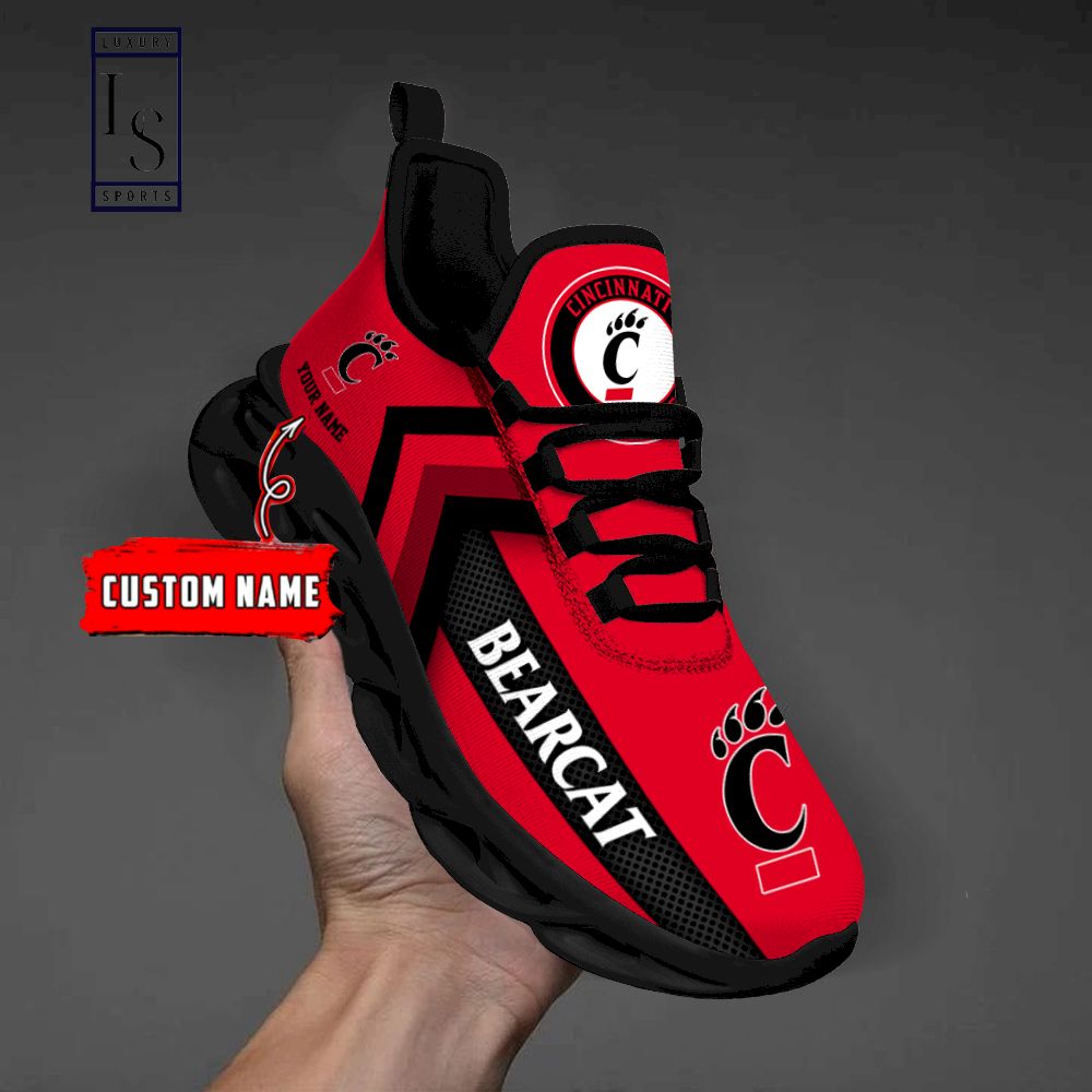 Personalisierte Max-Schuhe der Cincinnati Bearcats