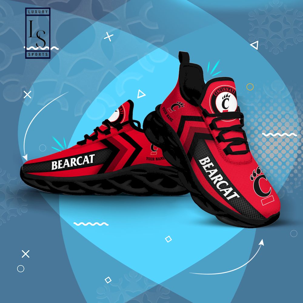 Personalisierte Max-Schuhe der Cincinnati Bearcats