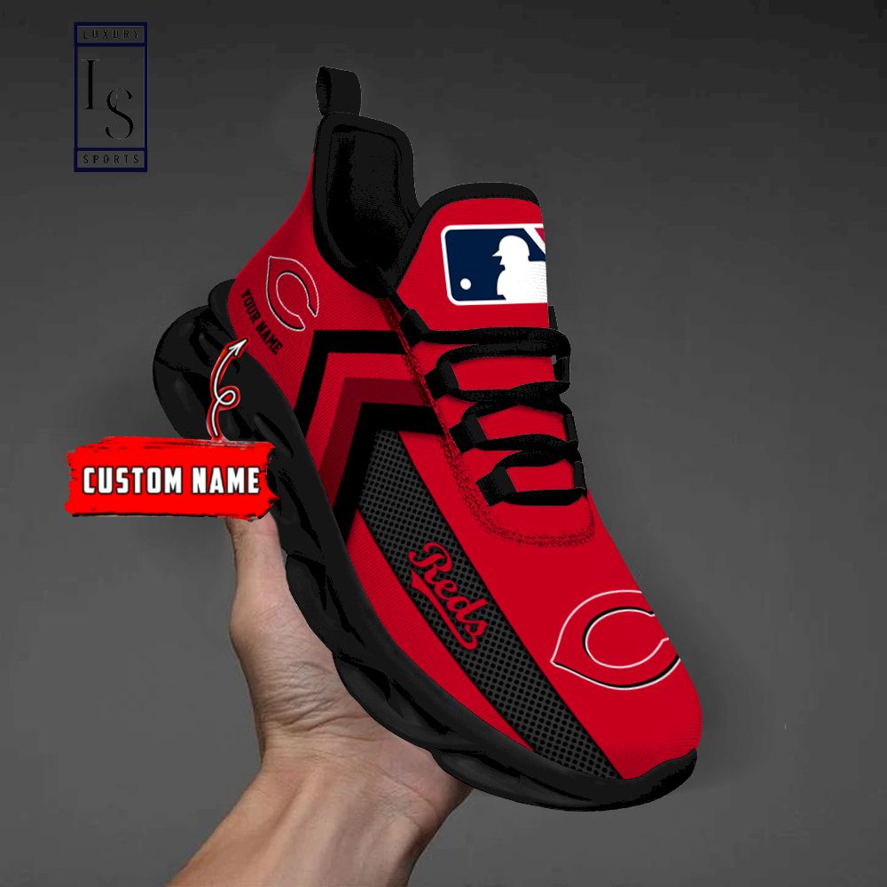 Personalisierte Max-Schuhe der Cincinnati Reds