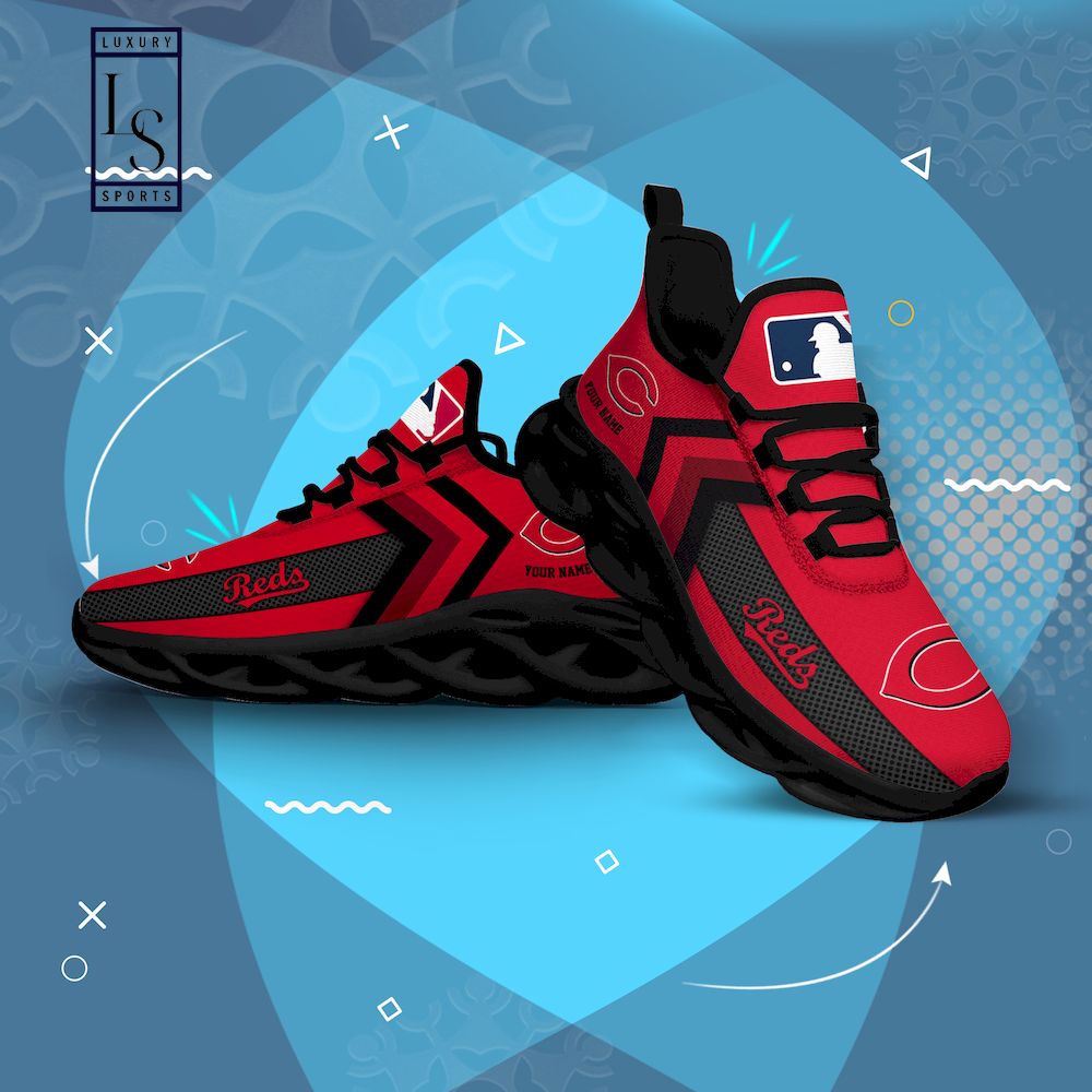 Personalisierte Max-Schuhe der Cincinnati Reds